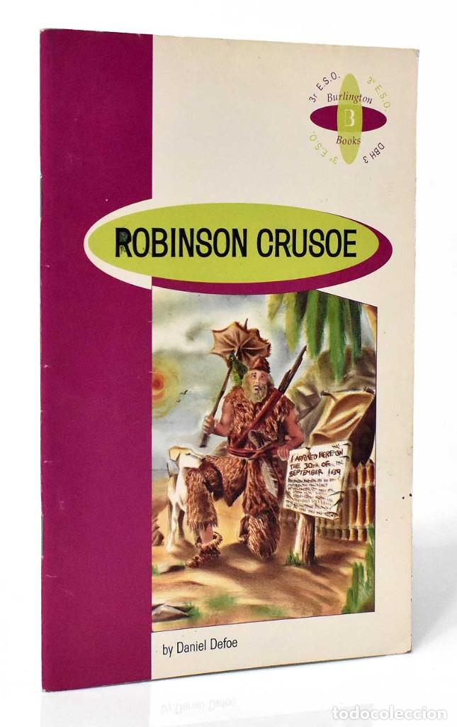 Libros de segunda mano: Robinson Crusoe. 3&ordm; ESO - Daniel Defoe - Foto 1