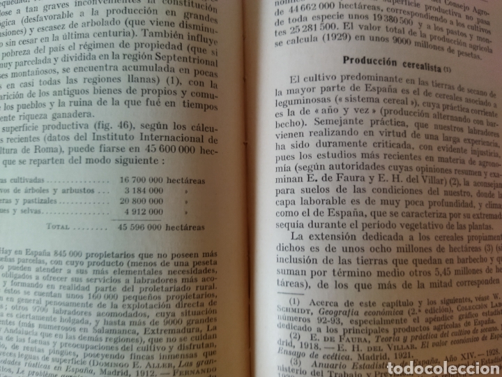 Libros de segunda mano: Geograf&iacute;a de Espa&ntilde;a. Coleccion Labor 1937 - Foto 9