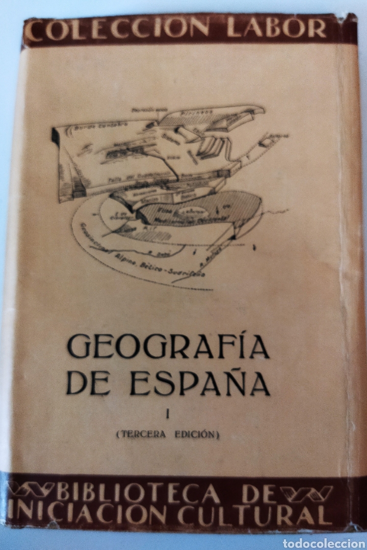 Libros de segunda mano: Geograf&iacute;a de Espa&ntilde;a. Coleccion Labor 1937 - Foto 1