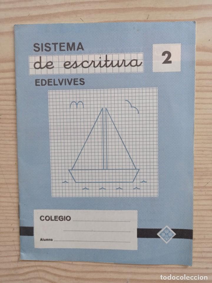 Libros de segunda mano: Cuaderno Sistema De Escritura 2 Edelvives - Foto 1