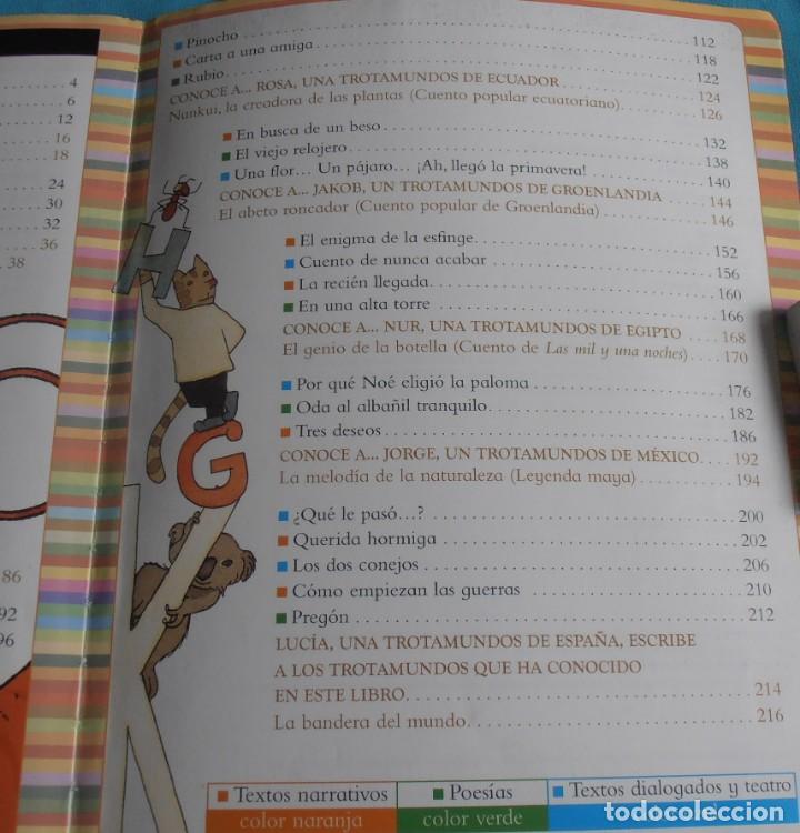 Libros de segunda mano: LECTURAS PARA TROTAMUNDOS SM. 4 DE PRIMARIA - Foto 8