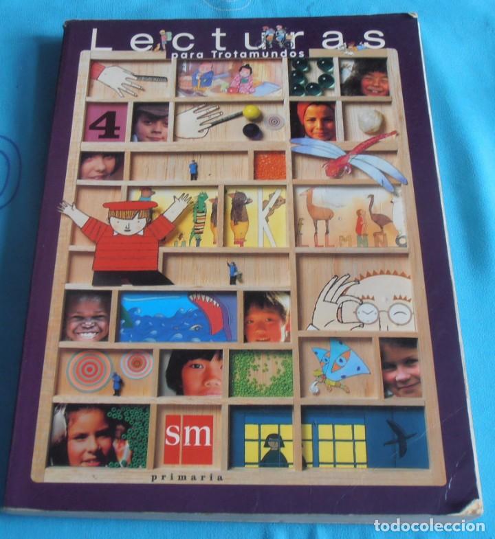 Libros de segunda mano: LECTURAS PARA TROTAMUNDOS 4&ordm; DE PRIMARIA, SM. - Foto 1