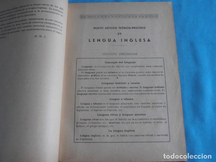 Libros de segunda mano: PRIMER CURSO DE INGLES, MARIO MIRMAN CONTASTIN - Foto 7