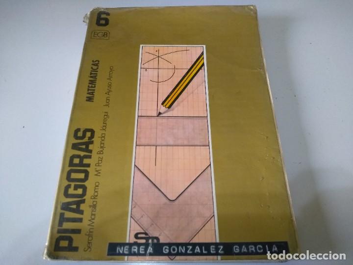 Libros de segunda mano: MATEMATICAS PITAGORAS 6 EGB SM REF BLCA - Foto 1