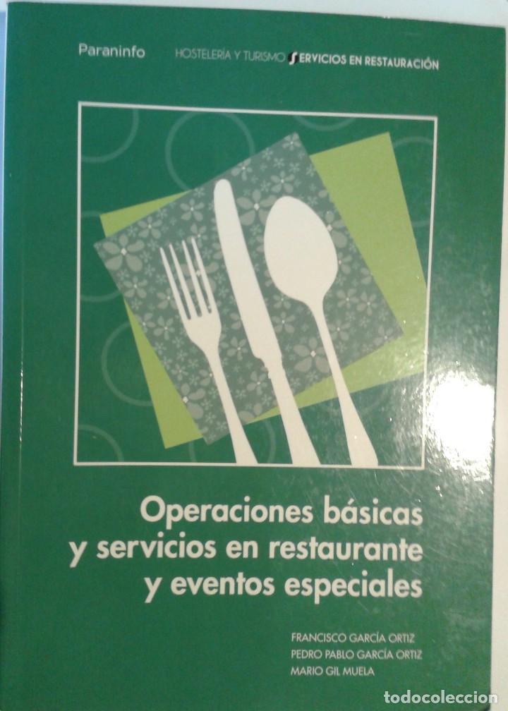 Libros de segunda mano: Operaciones b&aacute;sicas y servicios en restaurante y eventos especiales - Foto 1