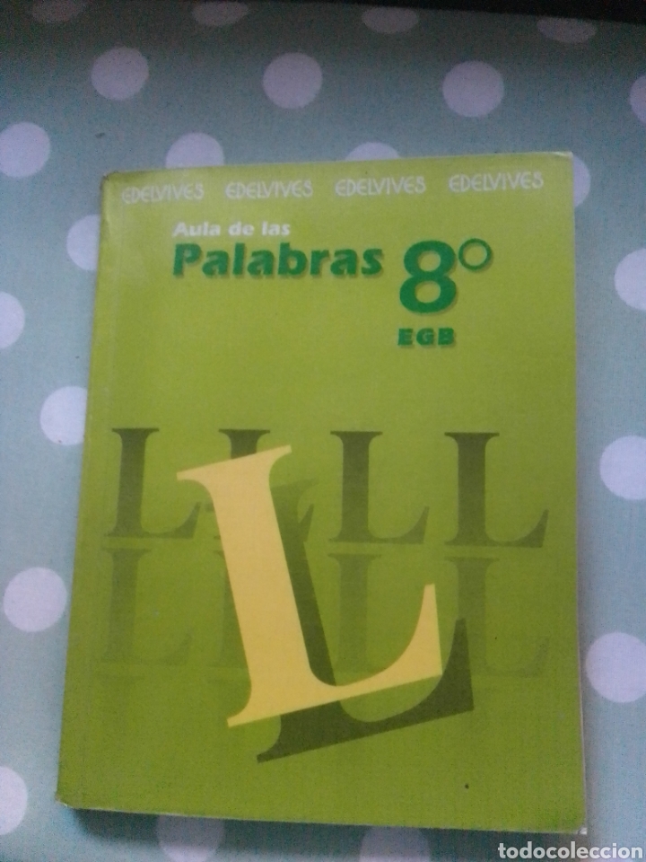 Libros de segunda mano: aula de las palabras 8 egb - Foto 1