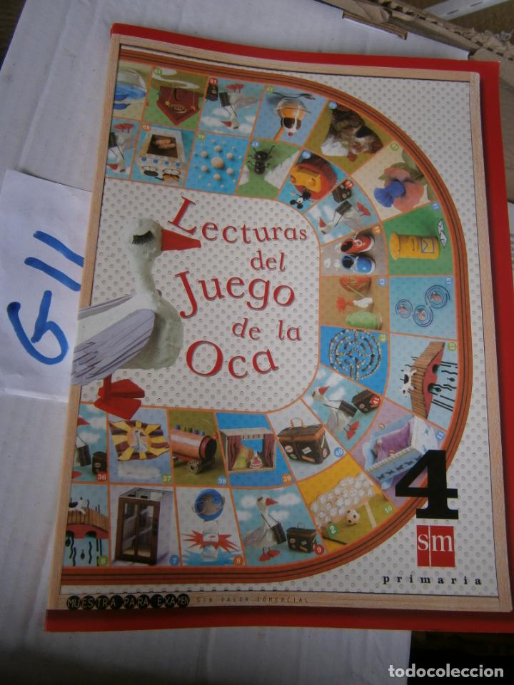 Libros de segunda mano: ANTIGUO LIBRO DE TEXTO - LECTURAS DEL JUEGO DE LA OCA 4 - Foto 1