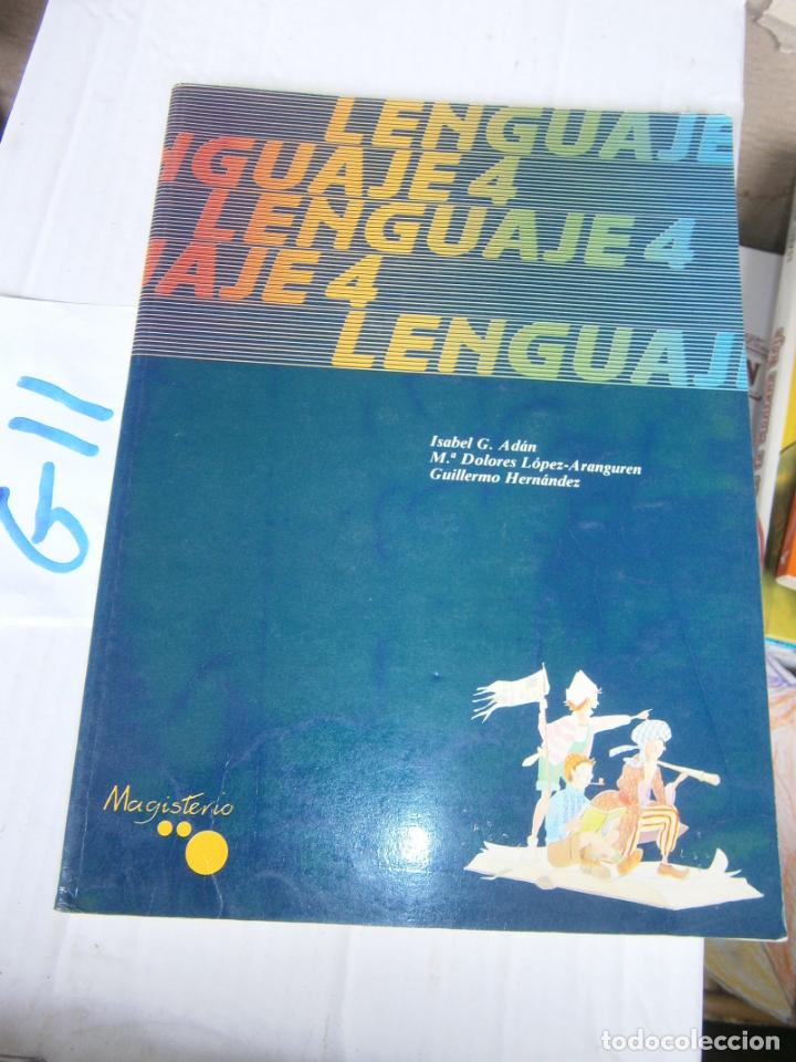 Libros de segunda mano: ANTIGUO LIBRO DE TEXTO - LENGUAJE 4 - Foto 1