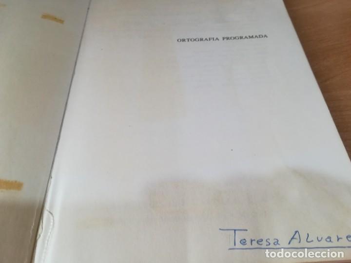 Libros de segunda mano: Ortograf&iacute;a programada - Serie Did&aacute;ctica Programada - Jes&uacute;s Mesanza L&oacute;pez - 1976 - Foto 5