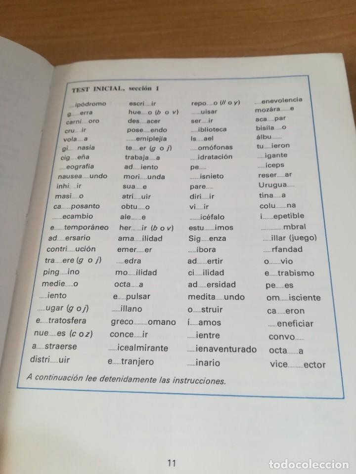 Libros de segunda mano: Ortograf&iacute;a programada - Serie Did&aacute;ctica Programada - Jes&uacute;s Mesanza L&oacute;pez - 1976 - Foto 6