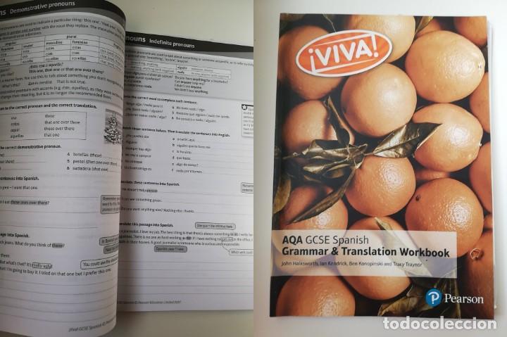 Libros de segunda mano: (NEW GCSE 1-9) AQA SPANISH GCSE GRAMMAR & TRANSLATION WORKBOOK