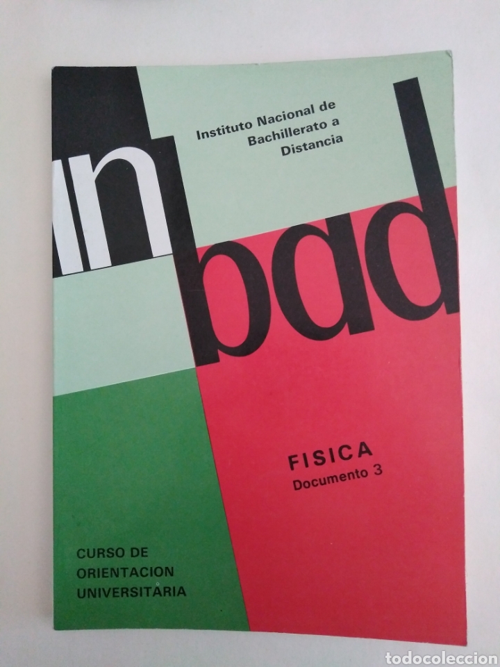Libros de segunda mano: F&iacute;sica. Documento 3. COU. Inbad - Foto 1