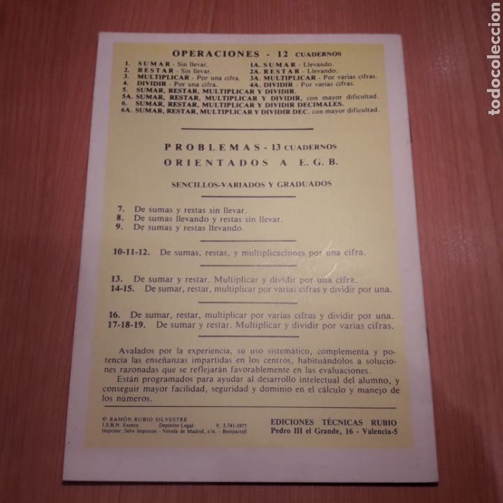 Libros de segunda mano: Cuaderno Rubio - Foto 2