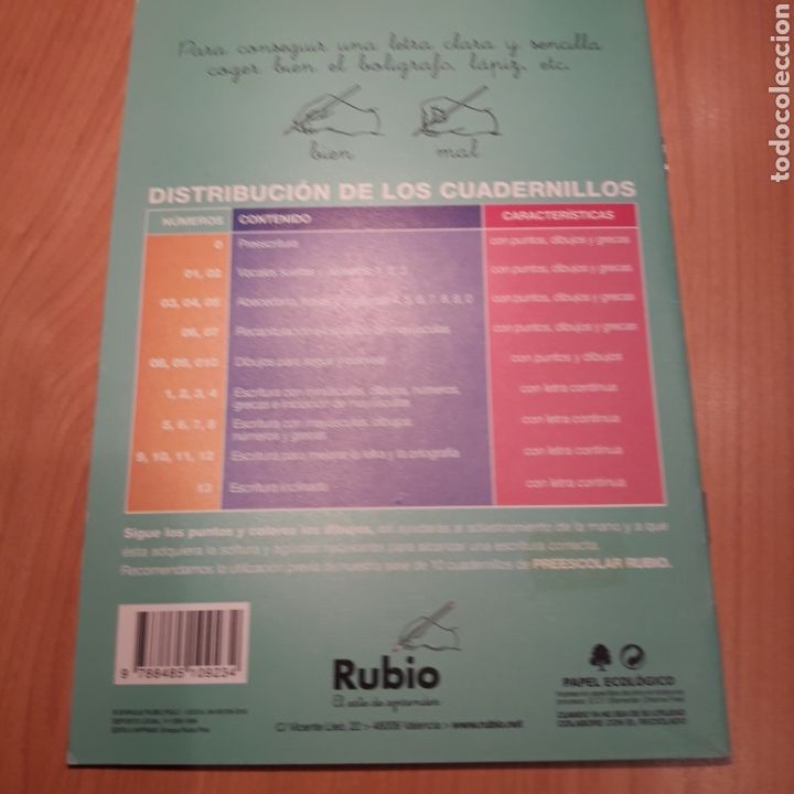 Libros de segunda mano: Cuaderno Rubio - Foto 2