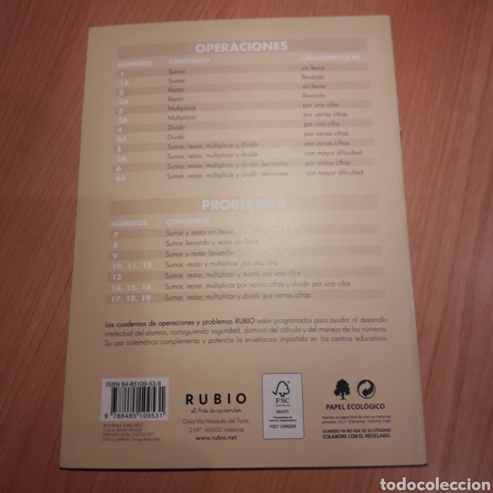 Libros de segunda mano: Cuaderno Rubio - Foto 2