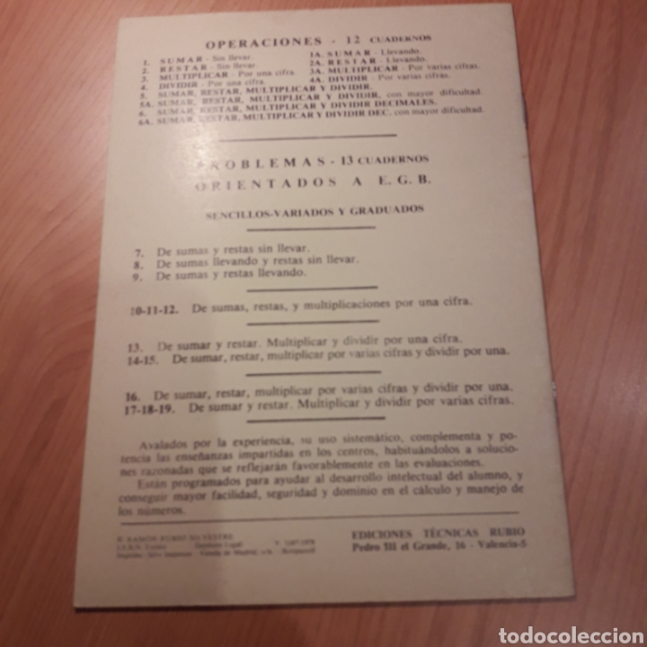 Libros de segunda mano: Cuaderno Rubio - Foto 2