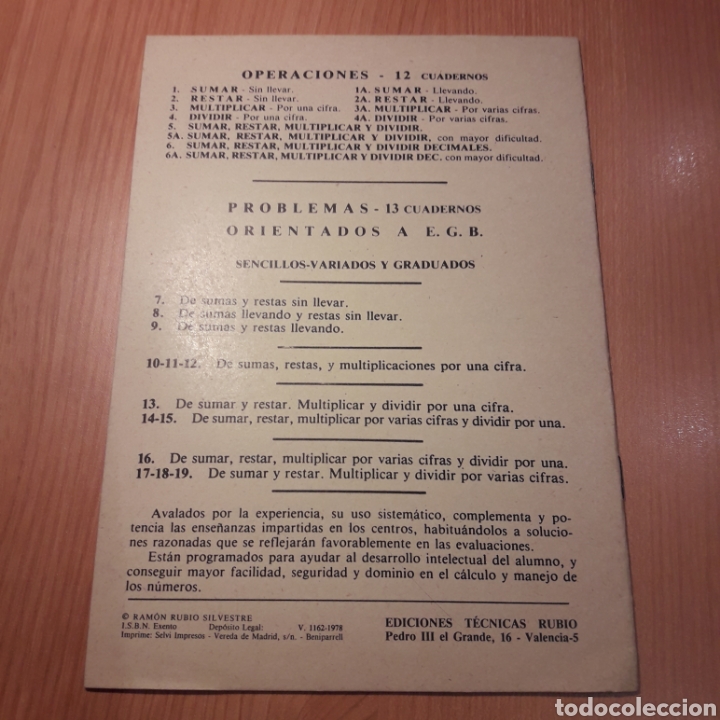 Libros de segunda mano: Cuaderno Rubio - Foto 2