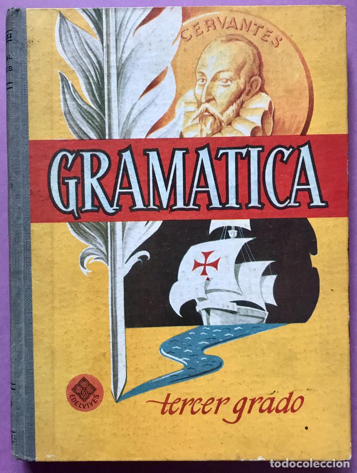 Libros de segunda mano: Gramatica tercer grado. Ed. Luis Vives. 1962 - Foto 1