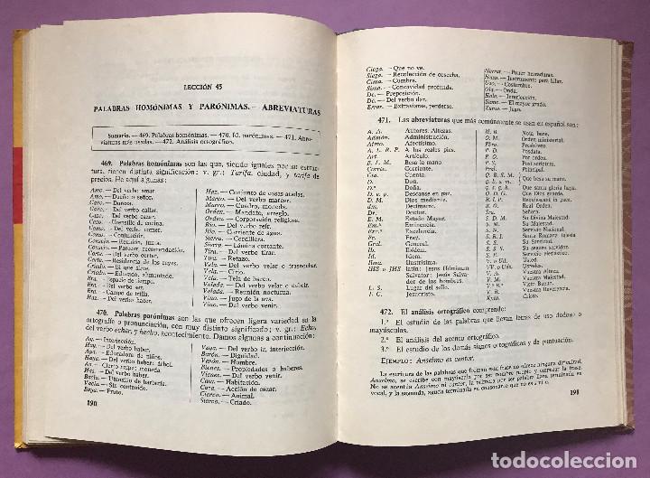 Libros de segunda mano: Gramatica tercer grado. Ed. Luis Vives. 1962 - Foto 4