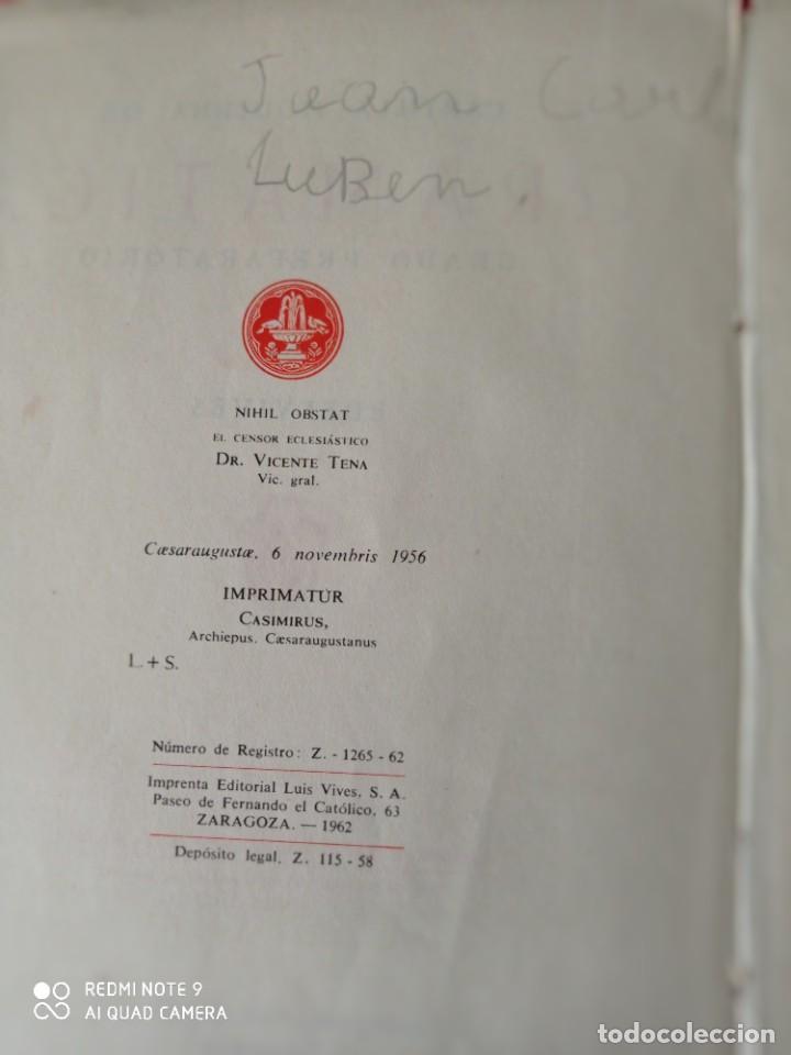 Libros de segunda mano: Antiguo libro de Escuela de Gram&aacute;tica , grado preparatorio edi, Edelvives - Foto 3