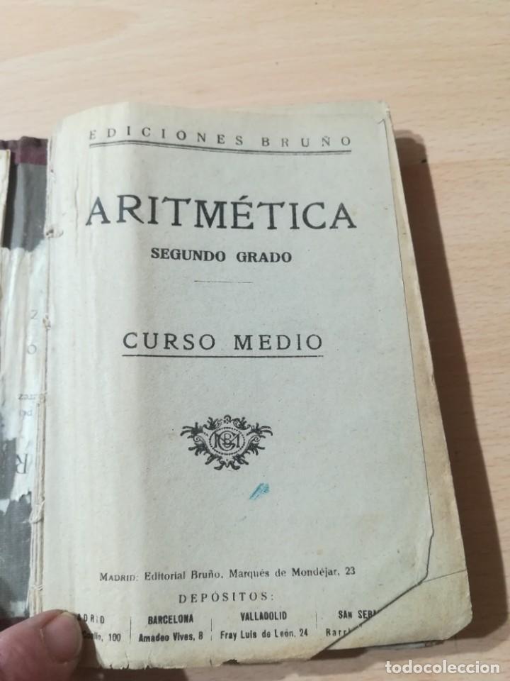 Libros de segunda mano: TRATADO DE ARITMETICA / SEGUNDO GRADO / BRU&Ntilde;O / ESQ904 - Foto 3