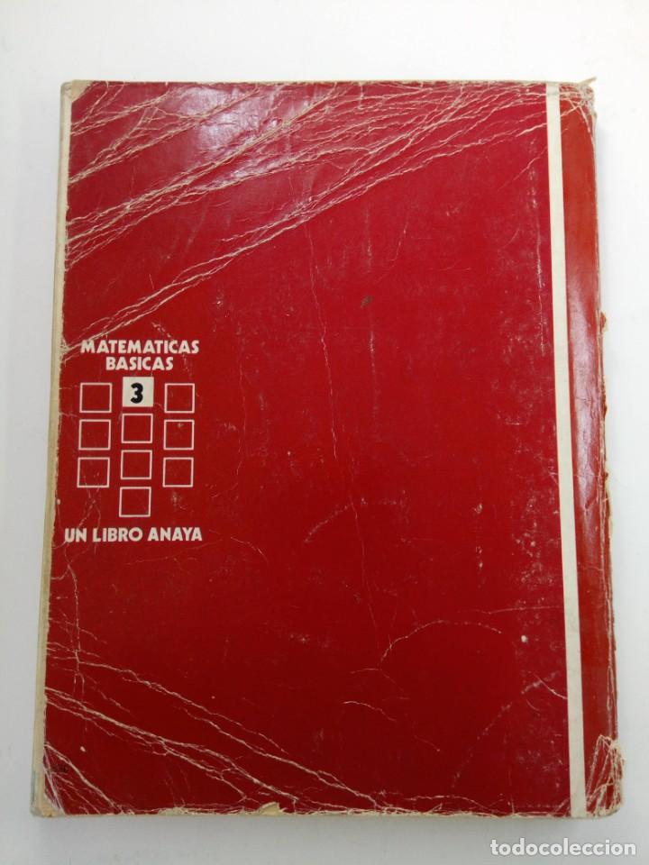 Libros de segunda mano: MATEM&Aacute;TICAS B&Aacute;SICAS 3&ordm; EGB - &Aacute;NGEL RAMOS SOBRINO - ANAYA - Foto 6