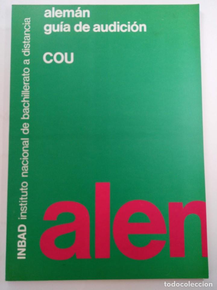 Libros de segunda mano: ALEM&Aacute;N COU - GU&Iacute;A DE AUDICI&Oacute;N - INBAD (SIN USAR) - Foto 1
