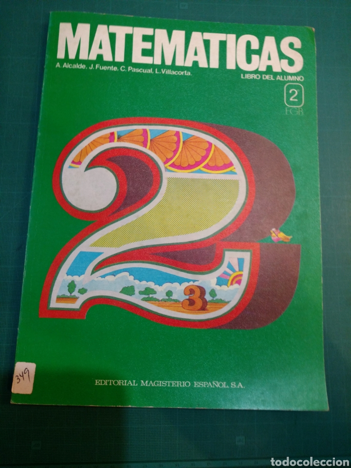 Libros de segunda mano: MATEM&Aacute;TICAS 2 E.G.B.. EDITORIAL MAGISTERIO ESPA&Ntilde;OL 1979 - Foto 1