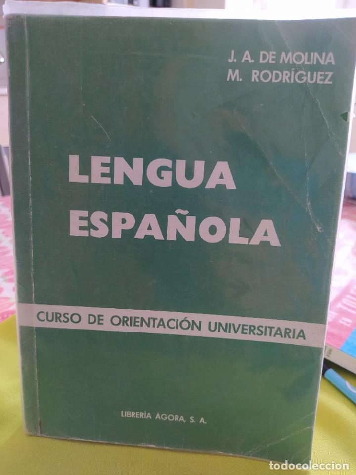 Libros de segunda mano: Lengua espa&ntilde;ola Librer&iacute;a &Aacute;gora, S.A, - Foto 1