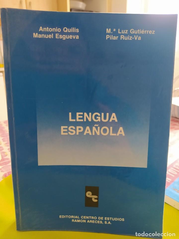 Libros de segunda mano: Lengua Espa&ntilde;ola, Antonio Quilis - Foto 1