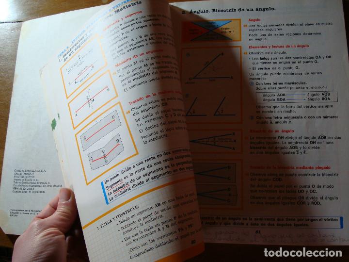 Libros de segunda mano: MATEMATICAS 5&ordm; EGB Santillana 1982 - Foto 5