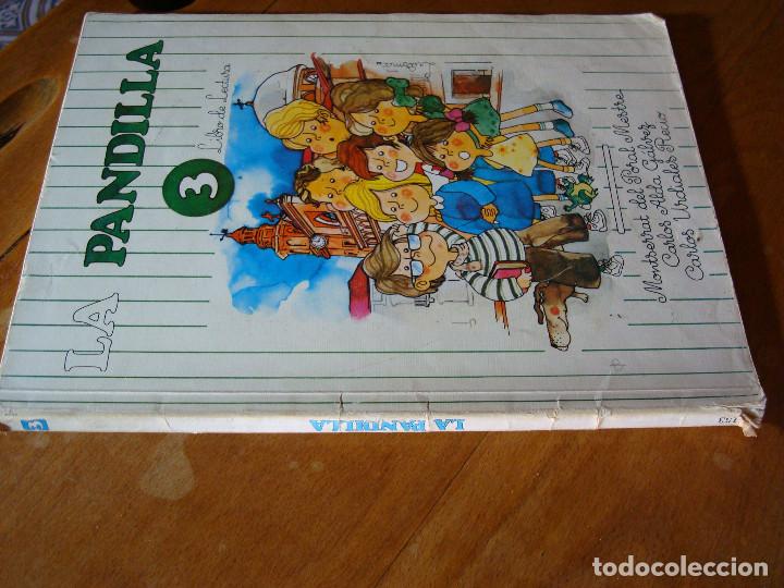 Libros de segunda mano: la pandilla 3 egb libro de lectura 1982 - Foto 2