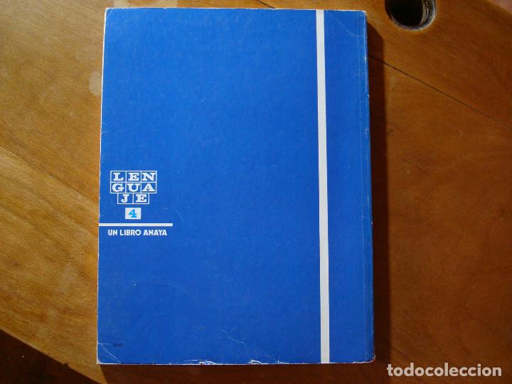 Libros de segunda mano: lenguaje 4 egb anaya 1980 - Foto 3