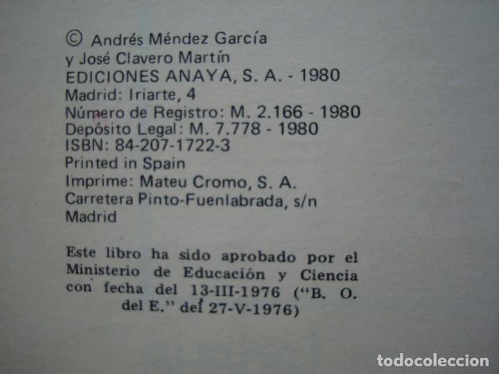 Libros de segunda mano: lenguaje 4 egb anaya 1980 - Foto 6