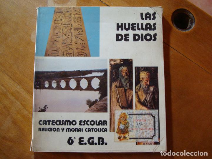 Libros de segunda mano: las huellas de dios 6 egb 1983 - Foto 1