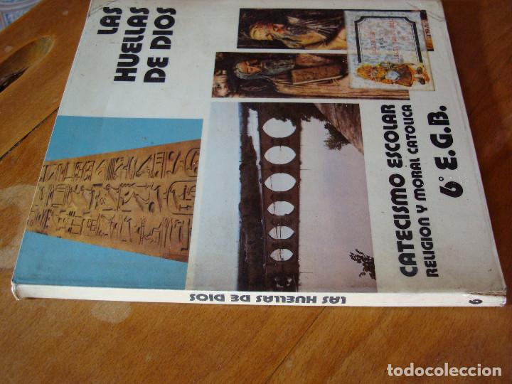 Libros de segunda mano: las huellas de dios 6 egb 1983 - Foto 2