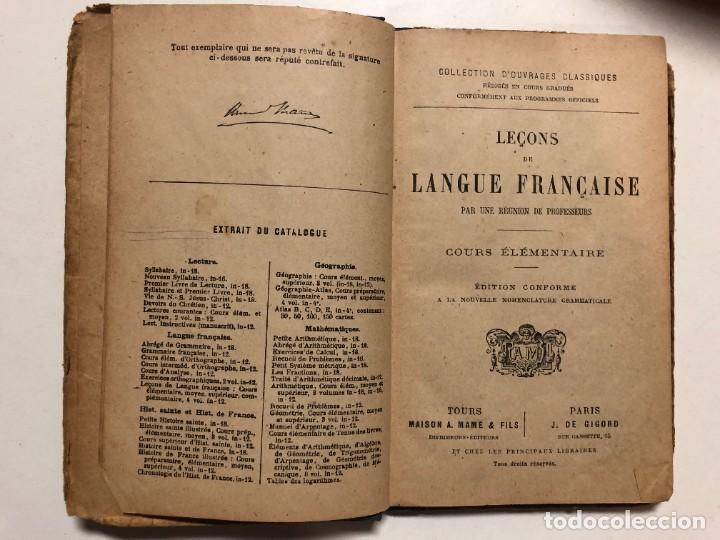 Libros de segunda mano: LECCIONES DEL IDIOMA FRANCES - Foto 4