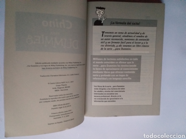 Libros de segunda mano: Chino para dummies . Wendy Abraham . Escuela ense&ntilde;anza - Foto 9