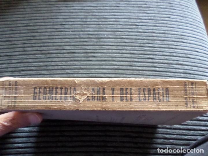 Libros de segunda mano: LIBRO GEOMETRIA PLANA Y DEL ESPACIO 1931 - Foto 3