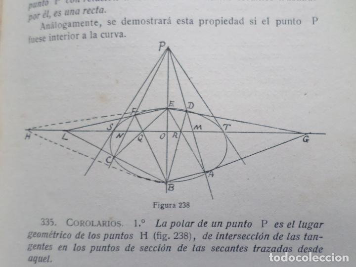 Libros de segunda mano: LIBRO GEOMETRIA PLANA Y DEL ESPACIO 1931 - Foto 12