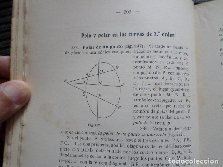 Libros de segunda mano: LIBRO GEOMETRIA PLANA Y DEL ESPACIO 1931 - Foto 13