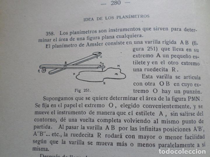 Libros de segunda mano: LIBRO GEOMETRIA PLANA Y DEL ESPACIO 1931 - Foto 14