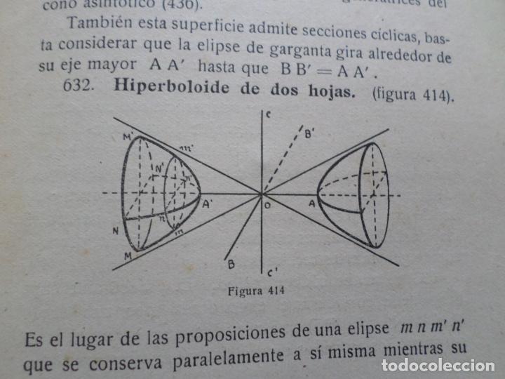 Libros de segunda mano: LIBRO GEOMETRIA PLANA Y DEL ESPACIO 1931 - Foto 17