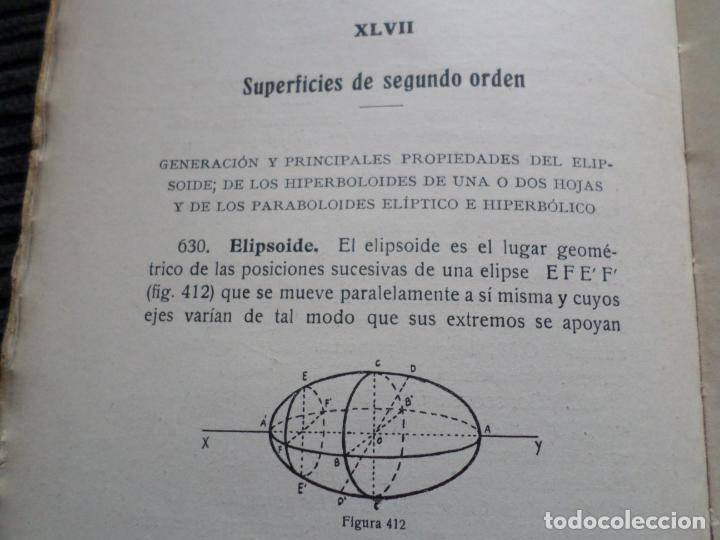 Libros de segunda mano: LIBRO GEOMETRIA PLANA Y DEL ESPACIO 1931 - Foto 19