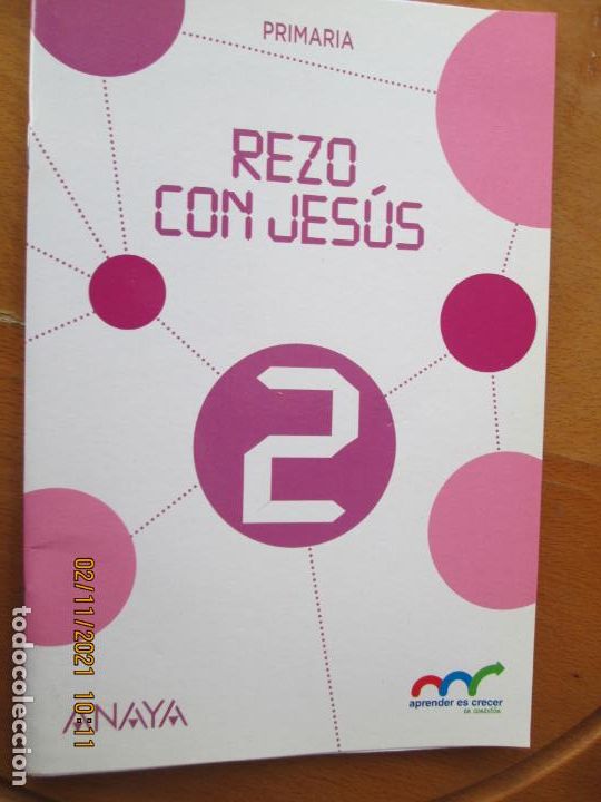 Libros de segunda mano: REZO CON JES&Uacute;S - 2 PRIMARIA - ANAYA 2015. - Foto 1