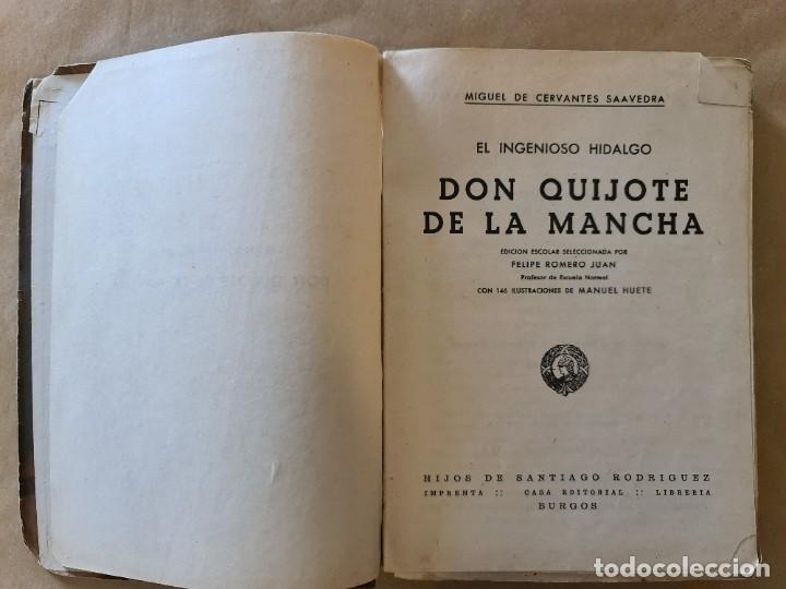 Libros de segunda mano: Don Quijote de la Mancha - Foto 4