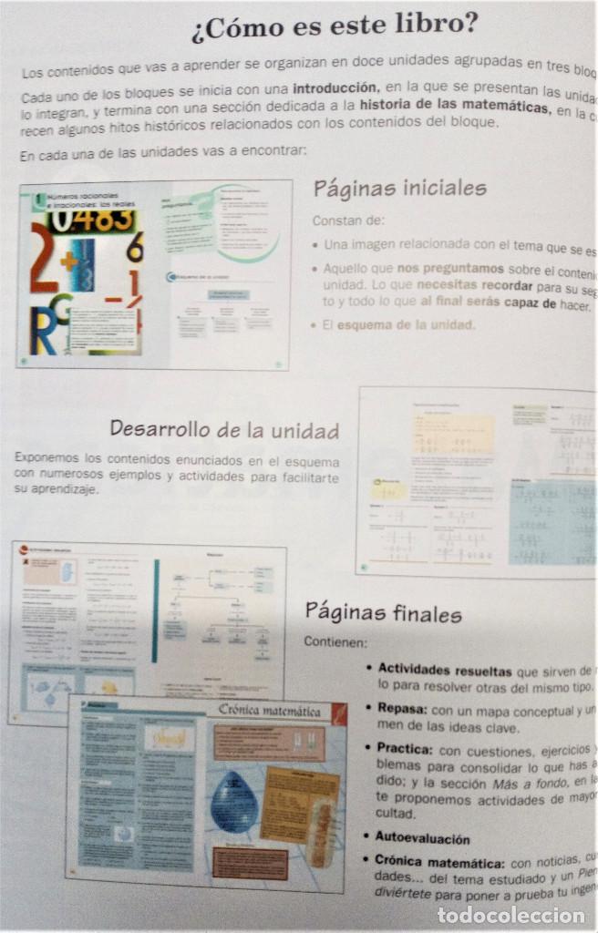 Libros de segunda mano: MATEM&Aacute;TICAS 3&ordm; ESO - EDITORIAL GUADIEL - Foto 6