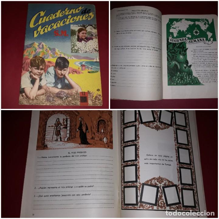 Libros de segunda mano: Cuaderno de Vacaciones S.M. 1961 - Foto 1