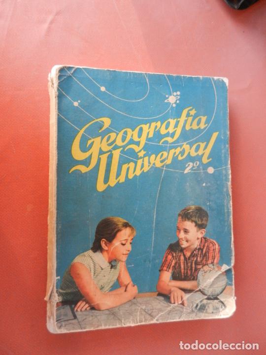 Libros de segunda mano: GEOGRAF&Iacute;A UNIVERSAL - 2&ordm; CURSO - EDICIONES SM - 1960. - Foto 1