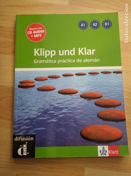 Libros de segunda mano: Klipp und klar. Gram&aacute;tica pr&aacute;ctica de alem&aacute;n. Klett. Con CD audio + MP3 - Foto 1